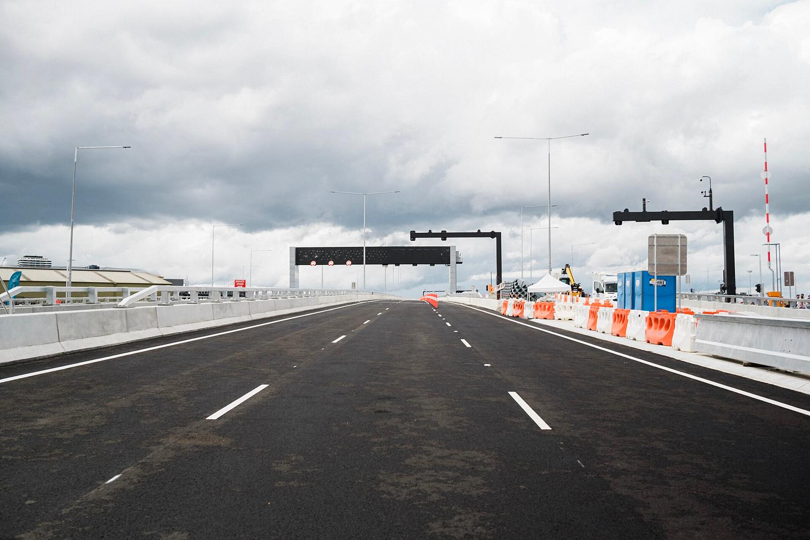 West Gate Tunnel Eastbound Lanes 16 November 2025