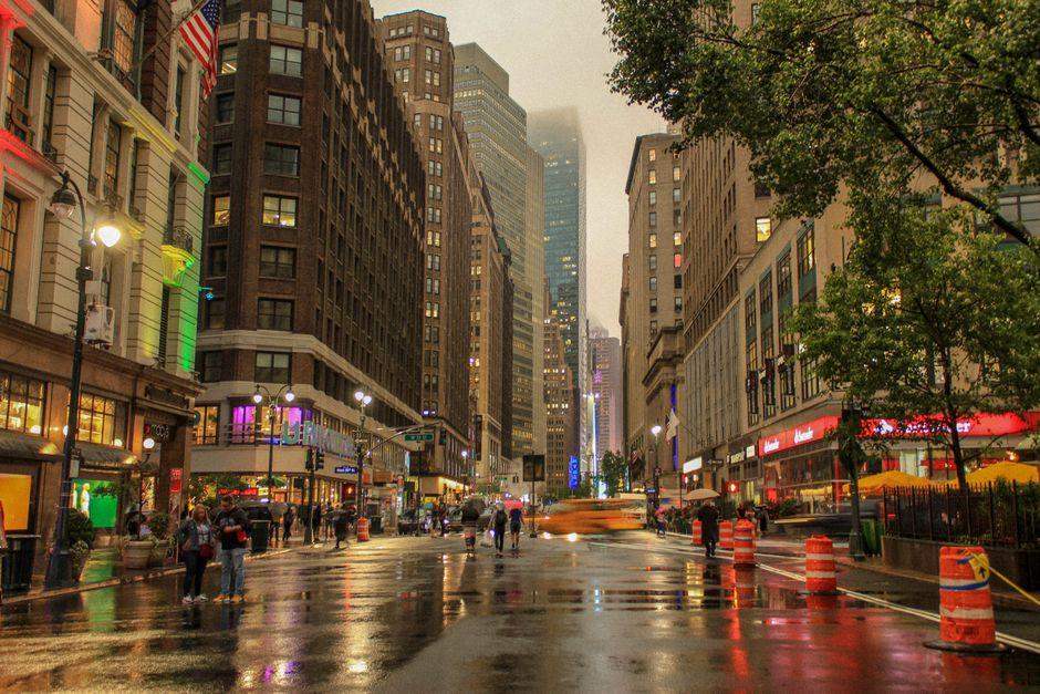 People Walking the Street